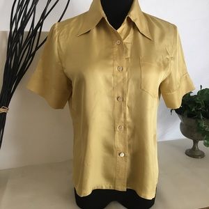 Banana republic silk blouse